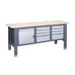 Workbench on stationary adjustable supports VR 41 3SM/3SM/SD P