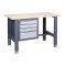Workbench on stationary adjustable supports VR 21 3SM P