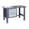 Workbench on stationary adjustable supports VR 21 3SM S