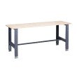 Workbench on stationary adjustable supports VR 41 W
