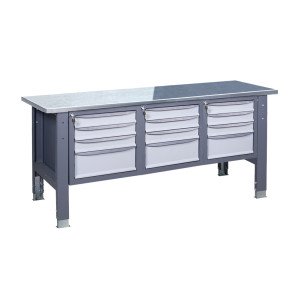 Workbench on stationary adjustable supports VR 41 3SM/3SM/3SM G(1,0)