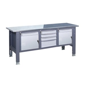 Werkbank auf stationären verstellbaren Stützen VR 41 SD/3SM/SD G(2,0)