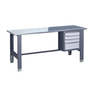 Werkbank auf stationären verstellbaren Stützen VR 41 3SM G(2,0)