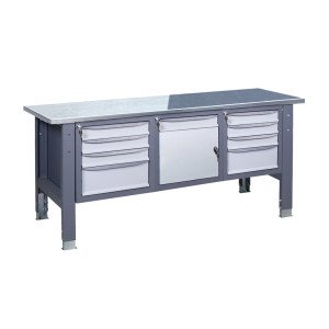 Werkbank auf stationären verstellbaren Stützen VR 41 3SM/SD/3SM G(2,0)