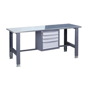 Workbench on stationary adjustable supports VR 41 3SM G(2,0)