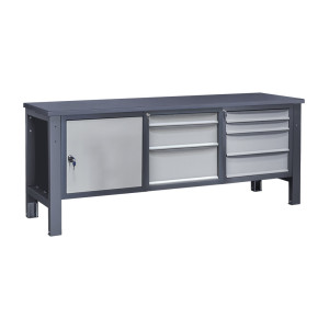 Heavy-duty workbench 210 D/2S2M/SML M