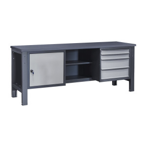 Heavy-duty workbench 210 D/2S2M/2Py M