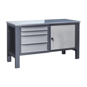 Stół warsztatowy wzmocniony 150 2S2M/D G(2,0)