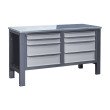Stół warsztatowy wzmocniony 150 2S2M/2S2M G(2,0)