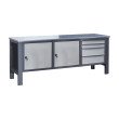 Stół warsztatowy wzmocniony 210 D/2S2M/D G(2,0)