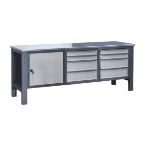 Stół warsztatowy wzmocniony 210 D/2S2M/2S2M G(2,0)