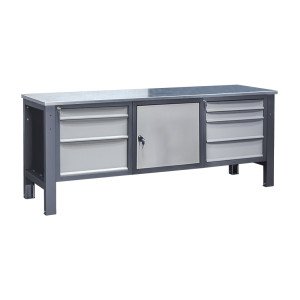 Stół warsztatowy wzmocniony 210 SML/2S2M/D G(2,0)