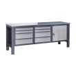 Stół warsztatowy wzmocniony 210 2S2M/D/2S2M G(2,0)