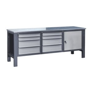 Stół warsztatowy wzmocniony 210 2S2M/D/2S2M G(2,0)