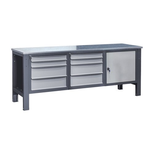 Stół warsztatowy wzmocniony 210 2S2M/D/2S2M G(2,0)