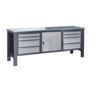 Stół warsztatowy wzmocniony 210 2S2M/2S2M/D G(2,0)