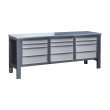 Stół warsztatowy wzmocniony 210 2S2M/2S2M/2S2M G(2,0)