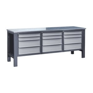 Stół warsztatowy wzmocniony 210 2S2M/2S2M/2S2M G(2,0)