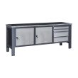 Stół warsztatowy wzmocniony 210 D/2S2M/D R