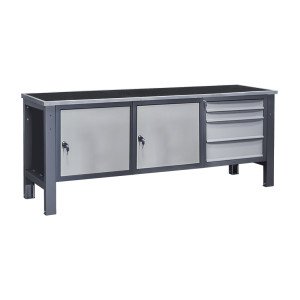 Stół warsztatowy wzmocniony 210 D/2S2M/D R