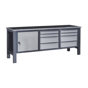 Stół warsztatowy wzmocniony 210 D/2S2M/2S2M R
