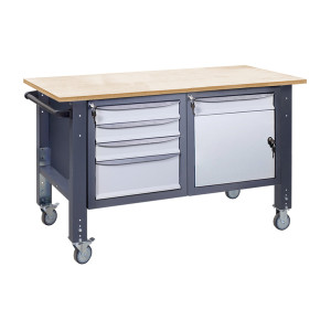 Mobile Werkbank (auf verstellbaren Stützen) VRM 31 SD/3SM W