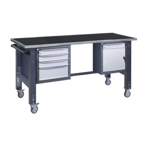 Mobile Werkbank (auf verstellbaren Stützen) VRM 41 SD/3SM R