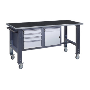 Mobile Werkbank (auf verstellbaren Stützen) VRM 41 SD/3SM R