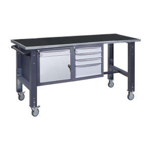 Mobile Werkbank (auf verstellbaren Stützen) VRM 41 3SM/SD R