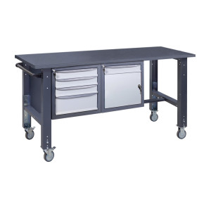 Mobile Werkbank (auf verstellbaren Stützen) VRM 41 SD/3SM M
