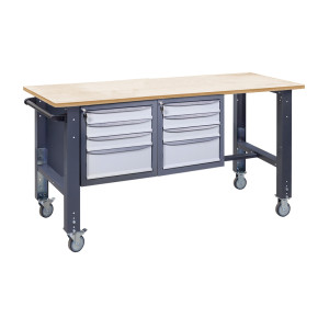 Mobile Werkbank (auf verstellbaren Stützen) VRM 41 3SM/3SM P