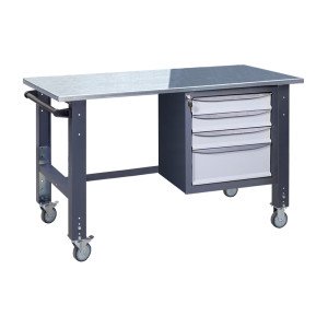 STÓŁ WARSZTATOWY MOBILNY Z REGULACJĄ WYSOKOŚCI VRM 31 3SM G(2,0)