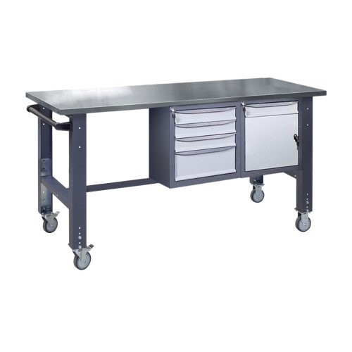 Mobile Werkbank (auf verstellbaren Stützen) VRM 41 SD/3SM S