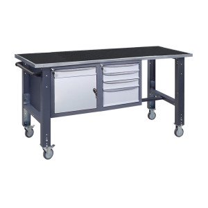 Mobile Werkbank (auf verstellbaren Stützen) VRM 41 3SM/SD R