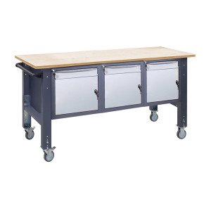 Mobile Werkbank (auf verstellbaren Stützen) VRM 41 SD/SD/SD W