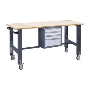 Mobile Werkbank (auf verstellbaren Stützen) VRM 41 3SM W