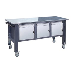 Mobile Werkbank (auf verstellbaren Stützen) VRM 41 SD/SD/SD G(2,0)