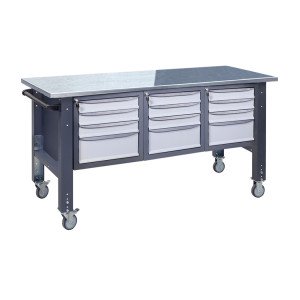 Mobile Werkbank (auf verstellbaren Stützen) VRM 41 3SM/3SM/3SM G(2,0)