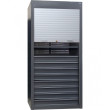 Instrumental cabinet with roller doors SI-10/2S/8D R