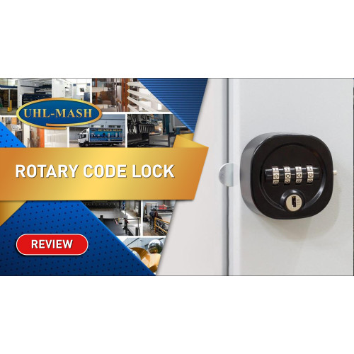 4-combination rotary code lock with master key