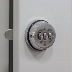 Rotary combination lock with 3 combinations