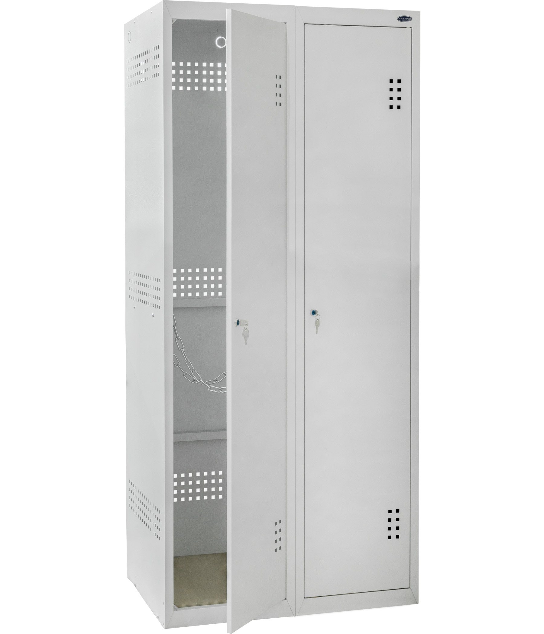 Storage cabinet for 2 gas cylinders SDB-8 800х500х1800h