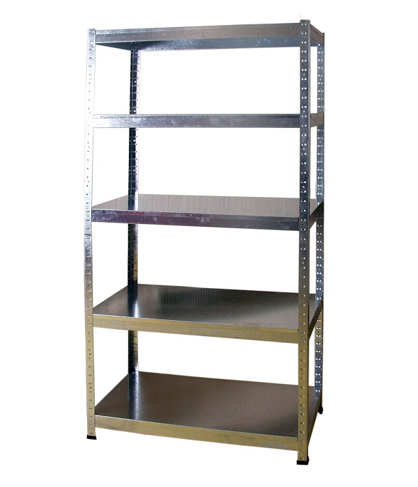 Shelving unit ST with 5 shelves