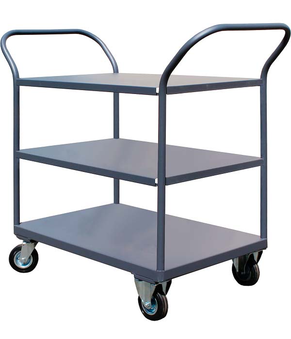 Platform shelf trolleys