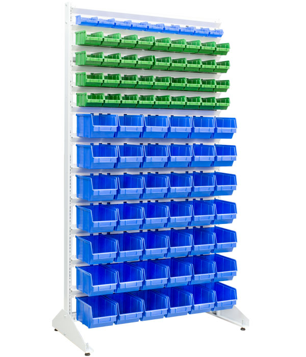 Parts rack single-sided