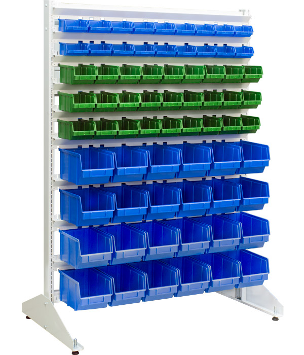 Parts rack single-sided