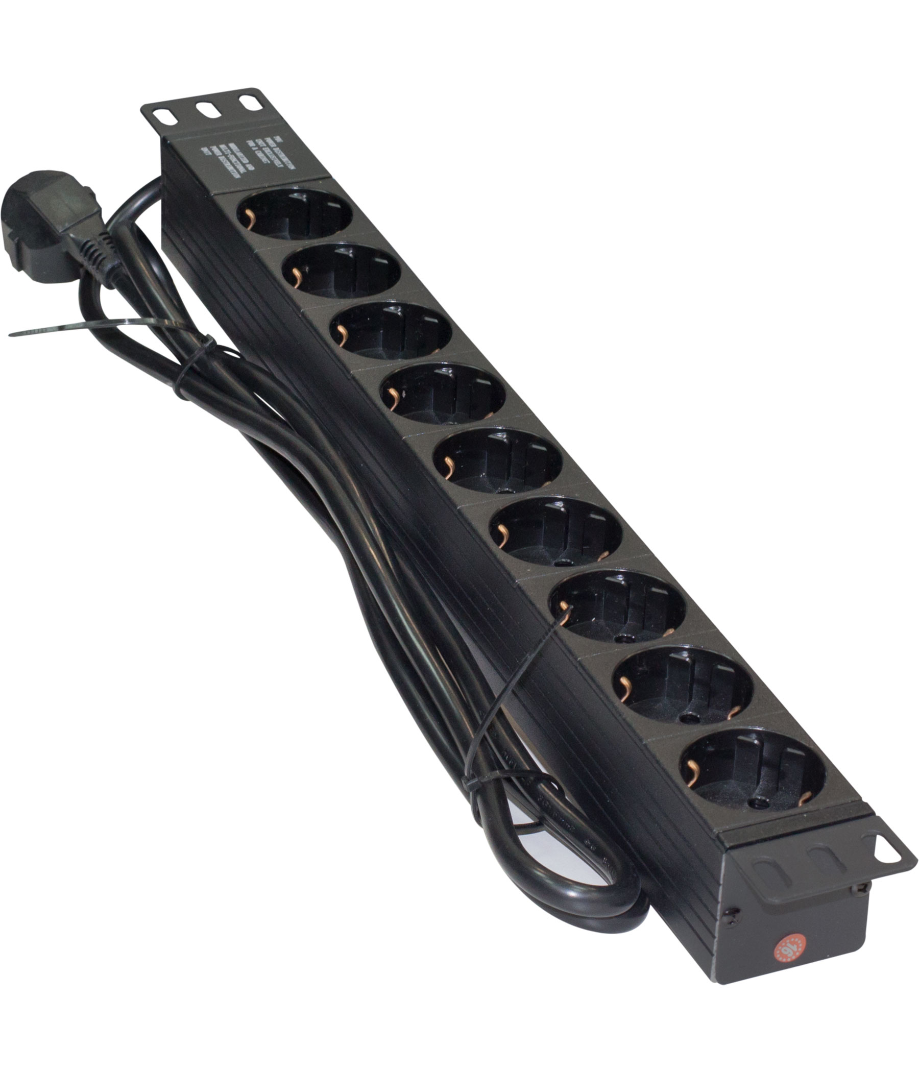 SC surge protector with 9 sockets