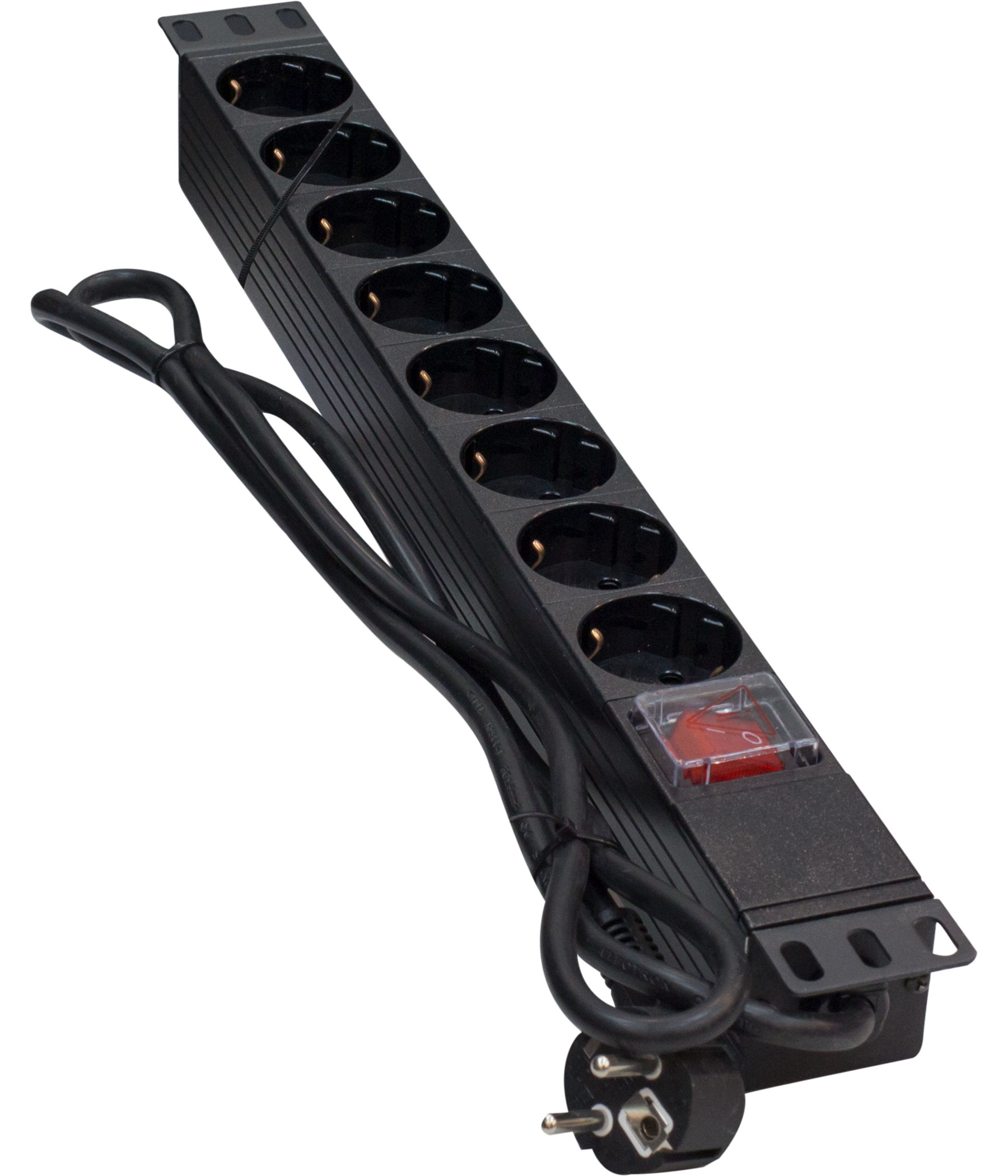 SC surge protector with 8 sockets