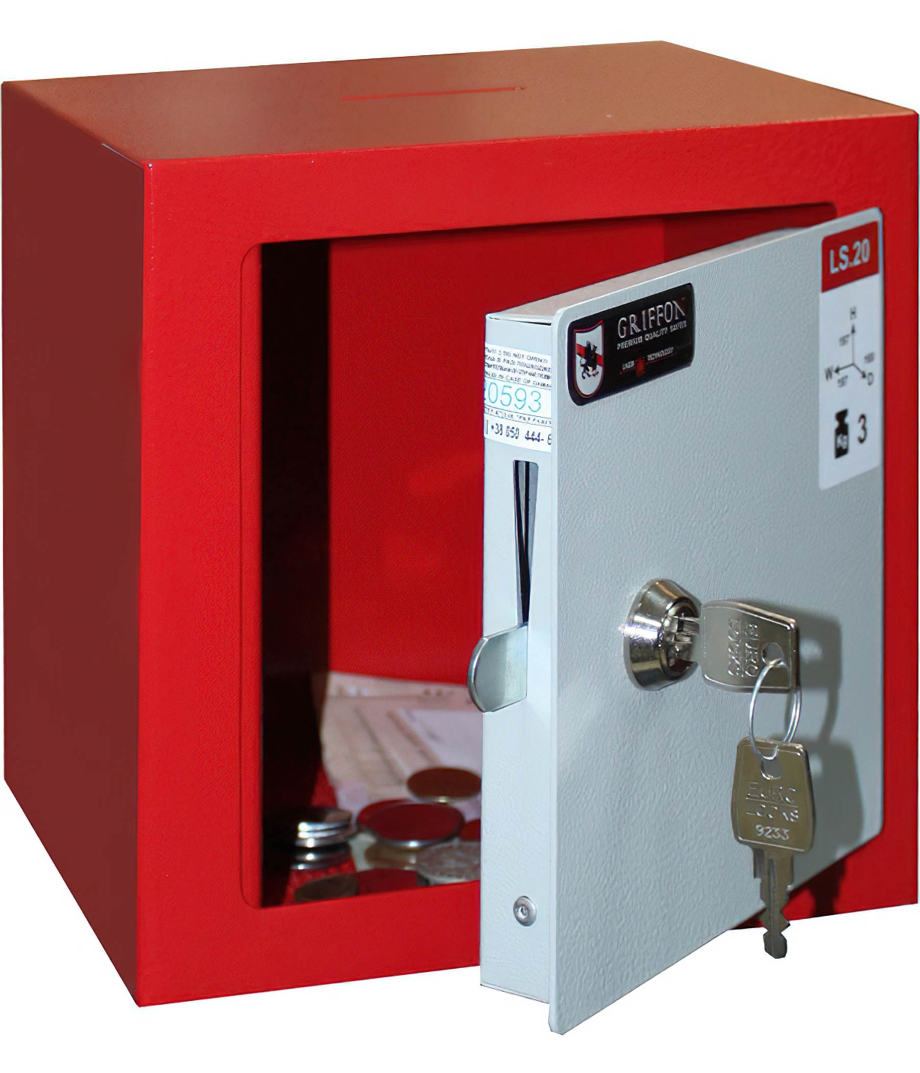 Furniture safe LS.20.К RED