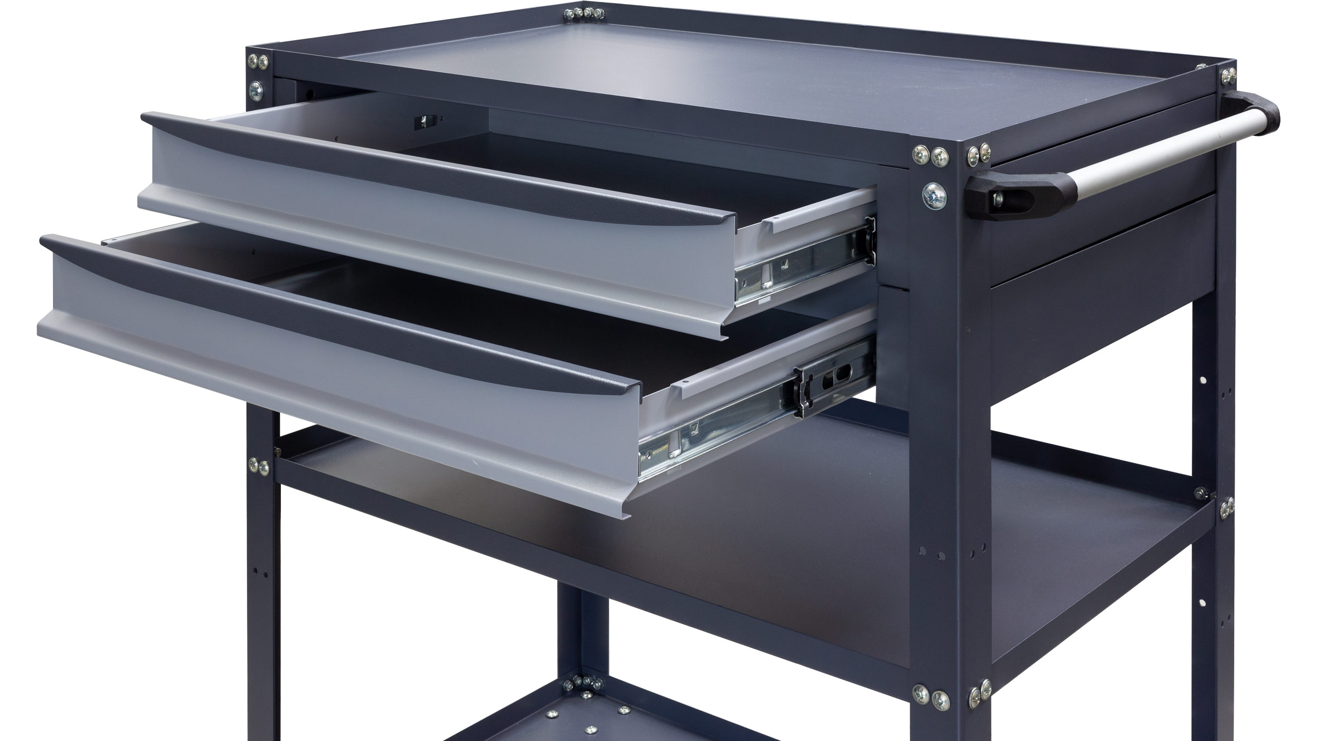 Shelf cart VPR-1/2S with 2 drawers pack